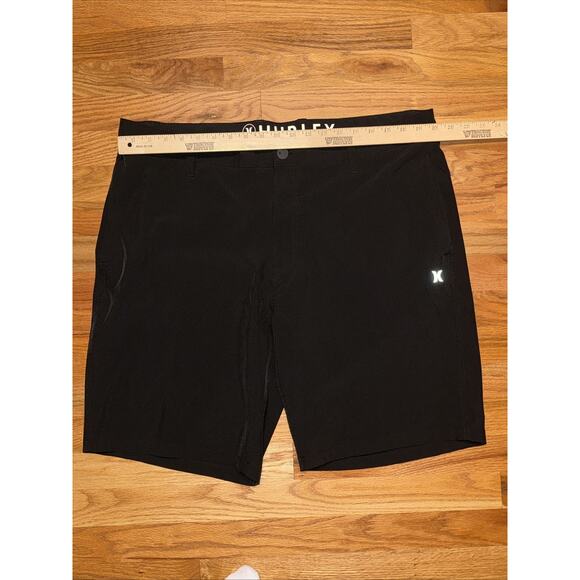 Hurley Men’s Hybrid Short Size 40 Fast-drying Black Golf Hiking Summer - Picture 2 of 6